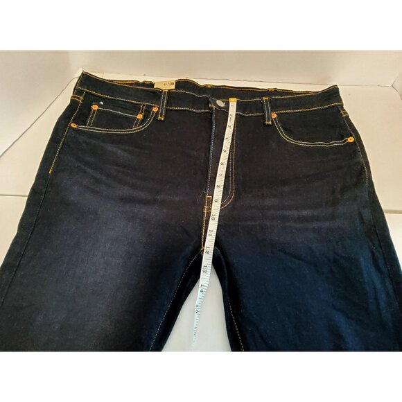 Levis Mens 519 Extreme Skinny Jeans Stretch Dark Wash W38 L29 - Picture 7 of 11